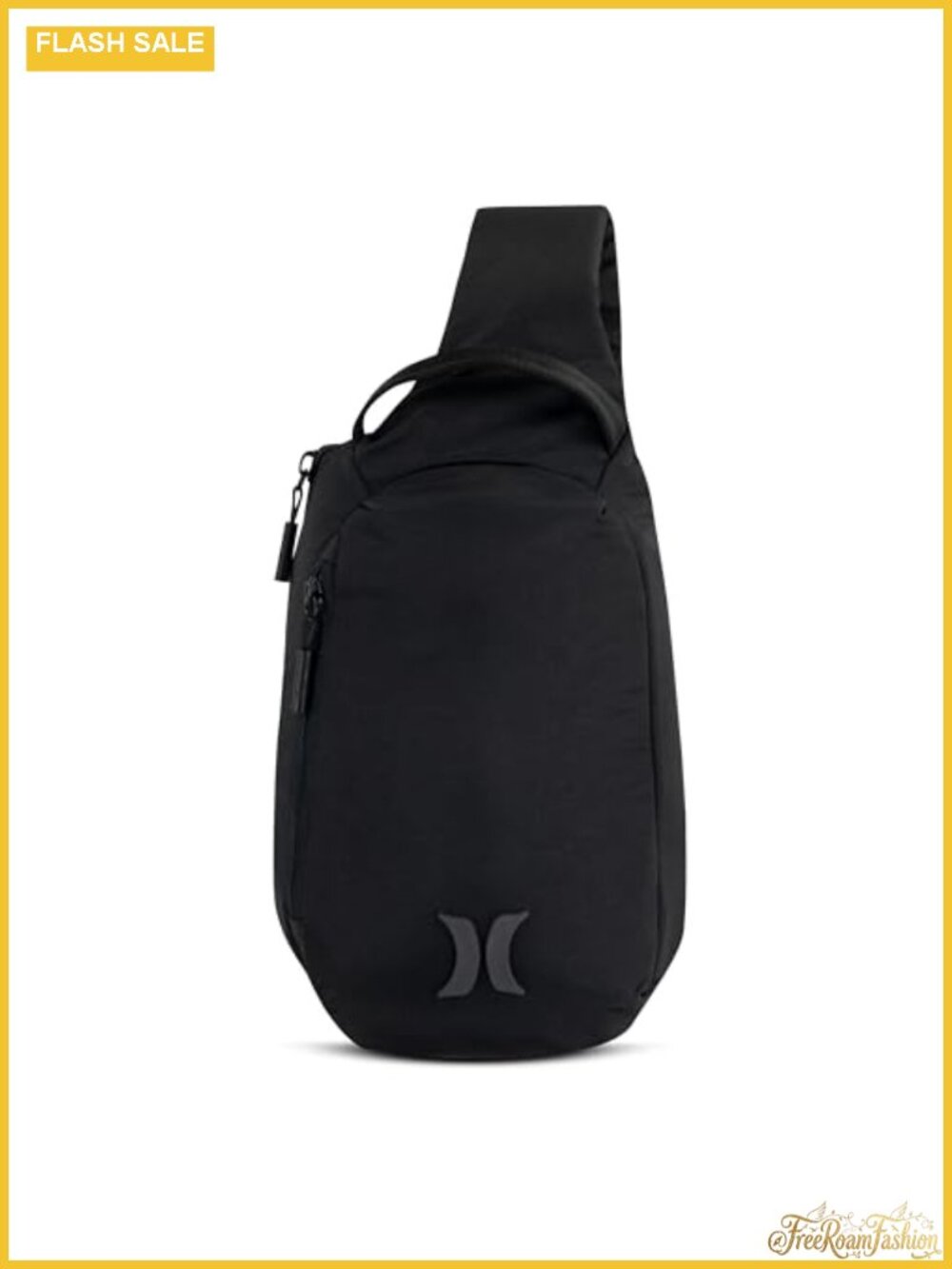 Nylon Crossbody Sling Bag with Adjustable Strap
